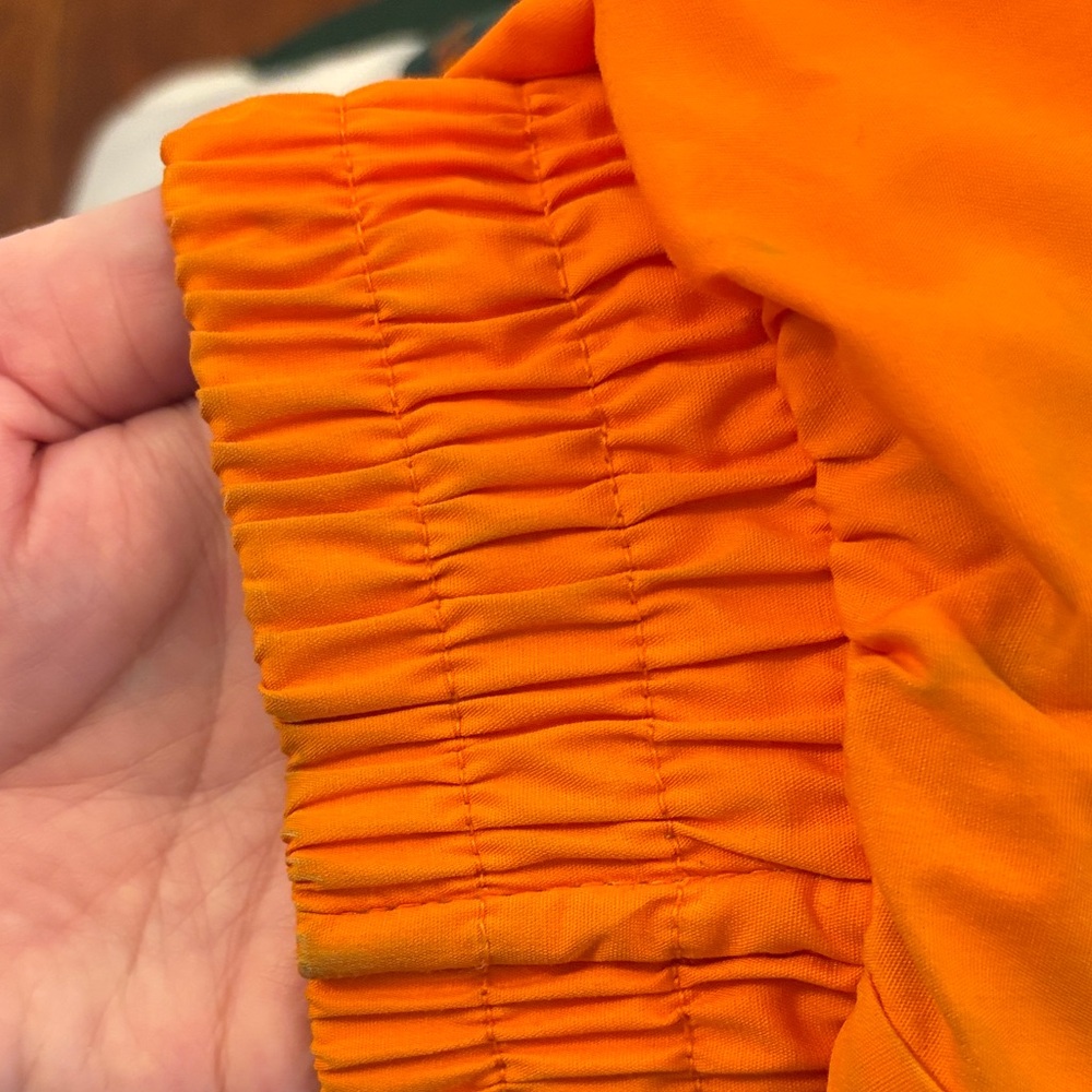 Miami Hurricanes Vintage Pro Player Green and Orange Varsity Jacket. - Picture 10 of 11